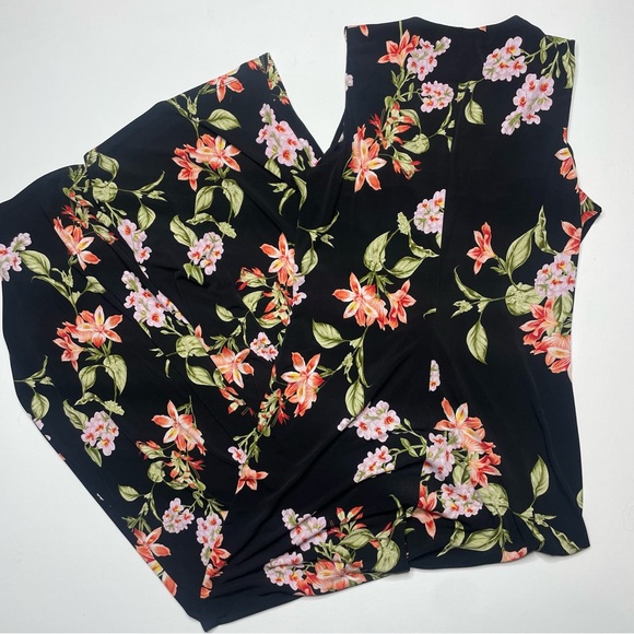 TOMMY BAHAMA Orchid Lily Maxi Floral Beach Wedding Petal Of Honor Hawaii - Picture 5 of 6